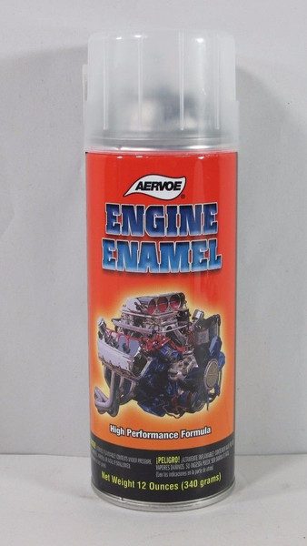 Aervoe 510 Engine Enamel Paint Universal Clear 12oz Can Case of 12