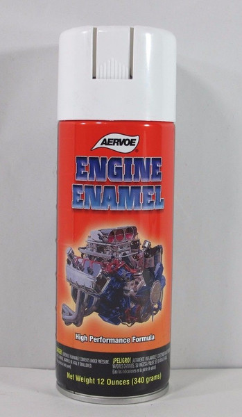 Aervoe 511 Engine Enamel Paint Universal White 12oz Can Case of 12
