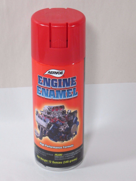 Aervoe 550 Engine Enamel Paint Ford Red 12oz Can Case of 12