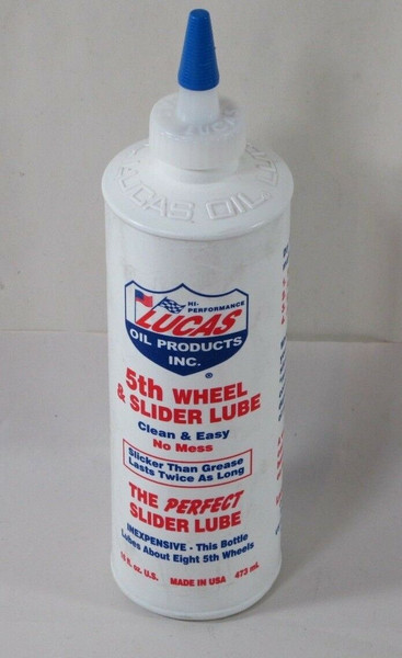 Lucas Oil 10030 5th Wheel Lube & Slider Lube 16oz. Case of Six Bottles, 049807100308, Classic Survivor, Classicsurvivor, Specialized Engine Parts, jamhook503, hpc503