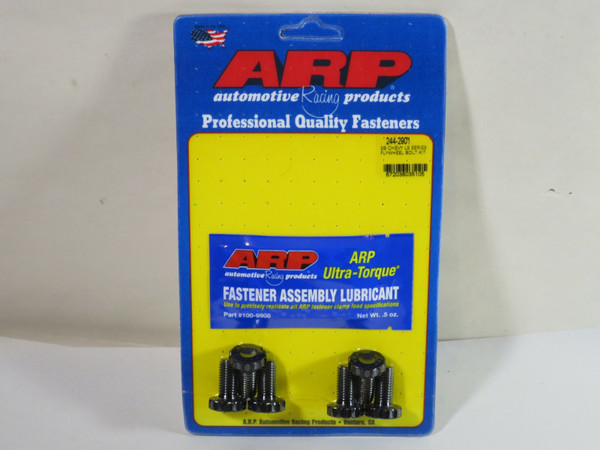 ARP 244-2901 Flexplate Bolt Kit M11x1.5 x .880 12-pt Steel Black 6-Pack