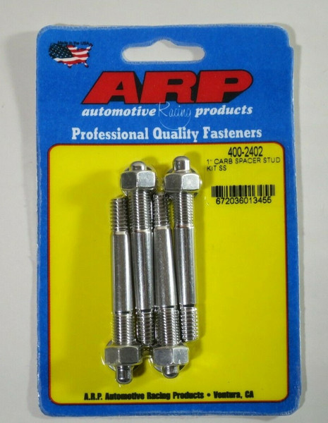 ARP 400-2402 Carburetor Stud Kit 5/16in x 2.700in 6 point
