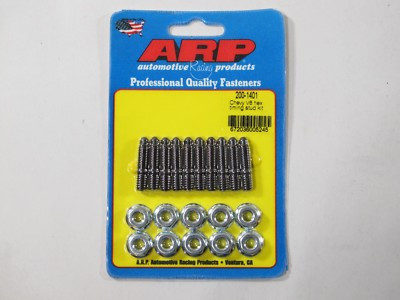 ARP 200-1401 Timing Cover Stud Kit Hex Chromoly Black
