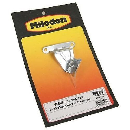 Milodon 65507 Timing Tab Steel 7in Balancer SBC