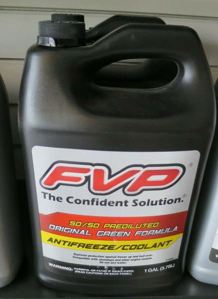 FVP GREEN50/50-GAL Antifreeze/Coolant 50/50 Prediluted Green Formula 1-Gal