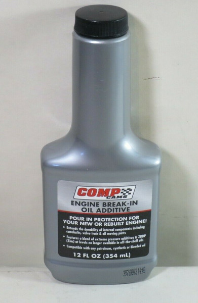 COMP Cams 159 Engine Break-In Oil Additive w/Zinc-12oz Cam Break In Case of 12