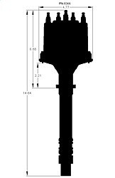 MSD 8366 Pro-Billet Distributor