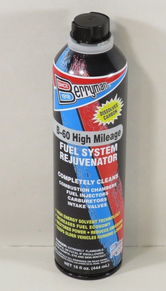 Berryman 7516 High Mileage Fuel System Rejuvenator 15oz Pour Can Case of 12