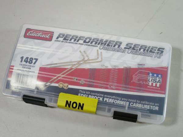 Edelbrock 1487 Performer Carburetor Calibration Kit  085347014873, Classic Survivor, Classicsurvivor, Specialized Engine Parts, jamhook503, hpc503