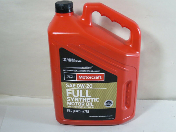 Motorcraft Fluid XO-0W20-5QFS SAE 0W-20 Premium Full Synthetic Motor Oil, 031508136212, Classic Survivor, Classicsurvivor, Specialized Engine Parts, jamhook503, hpc503