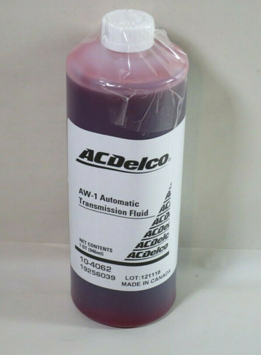 ACDelco Automatic Transmission Fluid AW1 10-4062 19256039 Aisin Warner ...