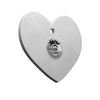 Single Heart 3/8" AR500 Steel Shooting Target