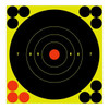 6" X 6" Reactive Bulls-Eye Splattering Targets (10 PACK)