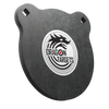 Dragon Targets 8" x 3/8" Raw Gong AR500 Steel Shooting Target