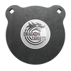 Dragon Targets 8" x 3/8" Raw Gong AR500 Steel Shooting Target