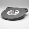 Dragon Targets 8" x 1/2" Raw Gong AR500 Steel Shooting Target