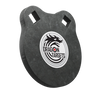 Dragon Targets 4" x 3/8" Raw Gong AR500 Steel Shooting Target