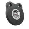 Dragon Targets 4" x 1/2" Raw Gong AR500 Steel Shooting Target