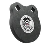 Dragon Targets 4" x 1/2" Raw Gong AR500 Steel Shooting Target