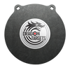 Dragon Targets 12" x 3/8" Raw Gong AR500 Steel Shooting Target