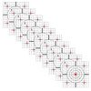 Dragon Targets 12" X 12" Sight-in Paper Targets (50 PACK)