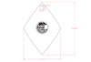 Irregular Diamond 3/8" AR500 Steel Shooting Target