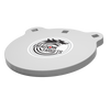 Dragon Targets 8" x 1/2" Gong AR500 Steel Shooting Target 1/2" Thick