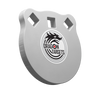 Dragon Targets 4" x 3/8" Gong AR500 Steel Shooting Target
