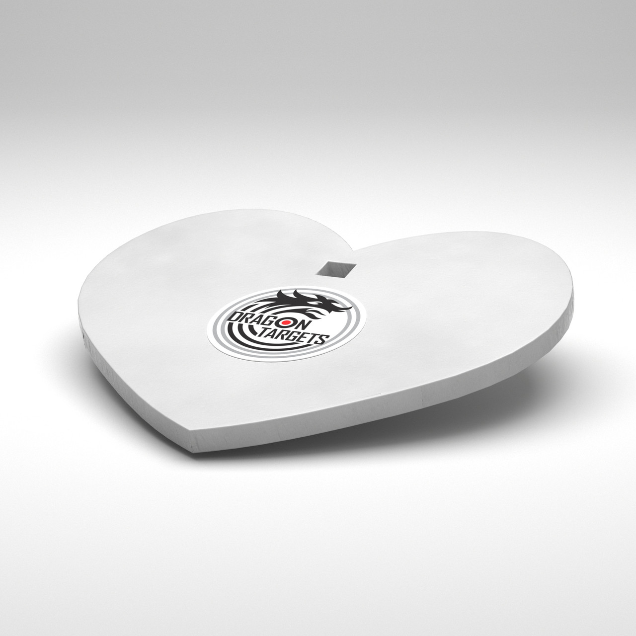 Dragon Targets Heart 3/8" AR500 Steel Shooting Target