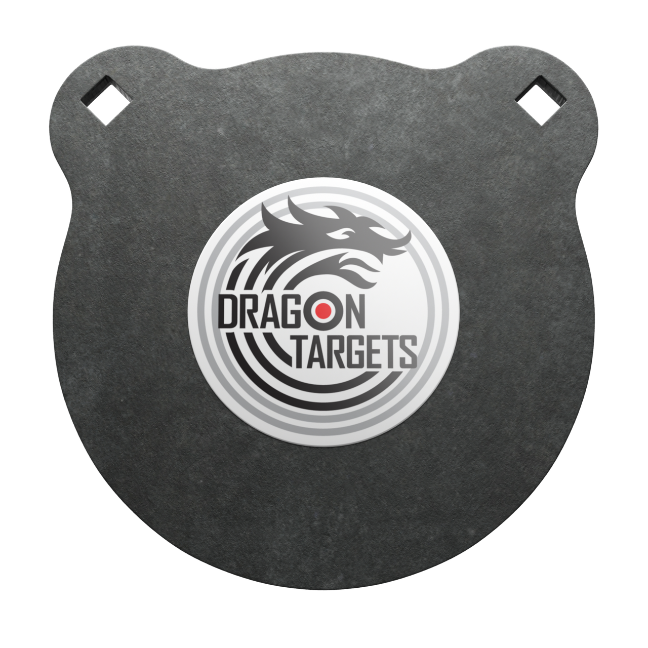 Dragon Targets 8" x 3/8" Raw Gong AR500 Steel Shooting Target