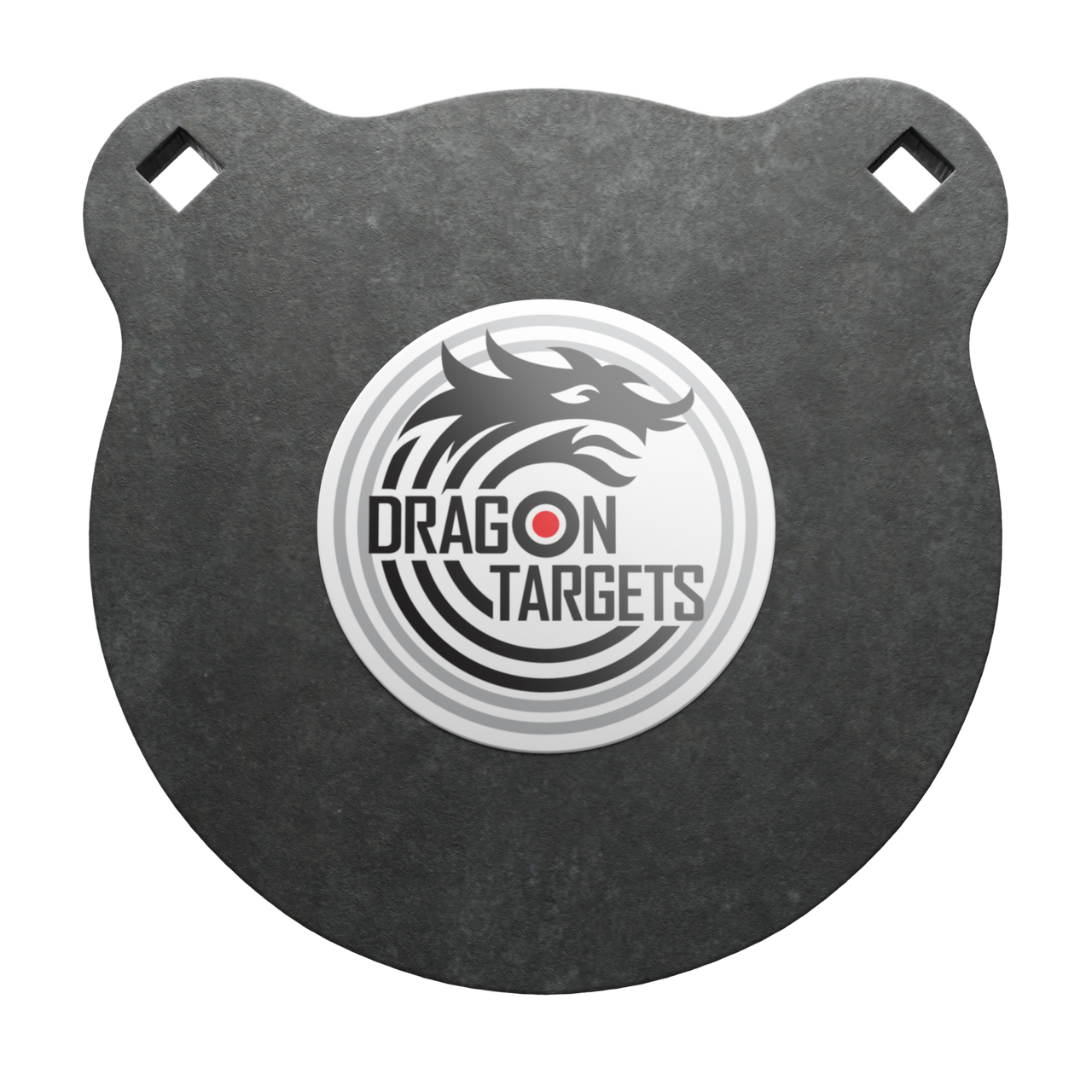 Dragon Targets 8" x 1/2" Raw Gong AR500 Steel Shooting Target