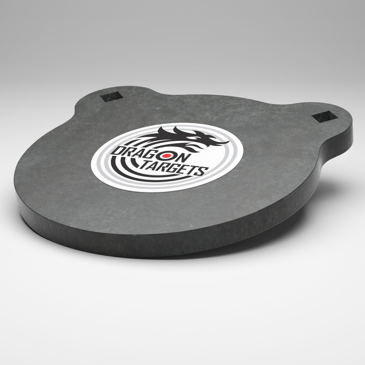 Dragon Targets 8" x 1/2" Raw Gong AR500 Steel Shooting Target