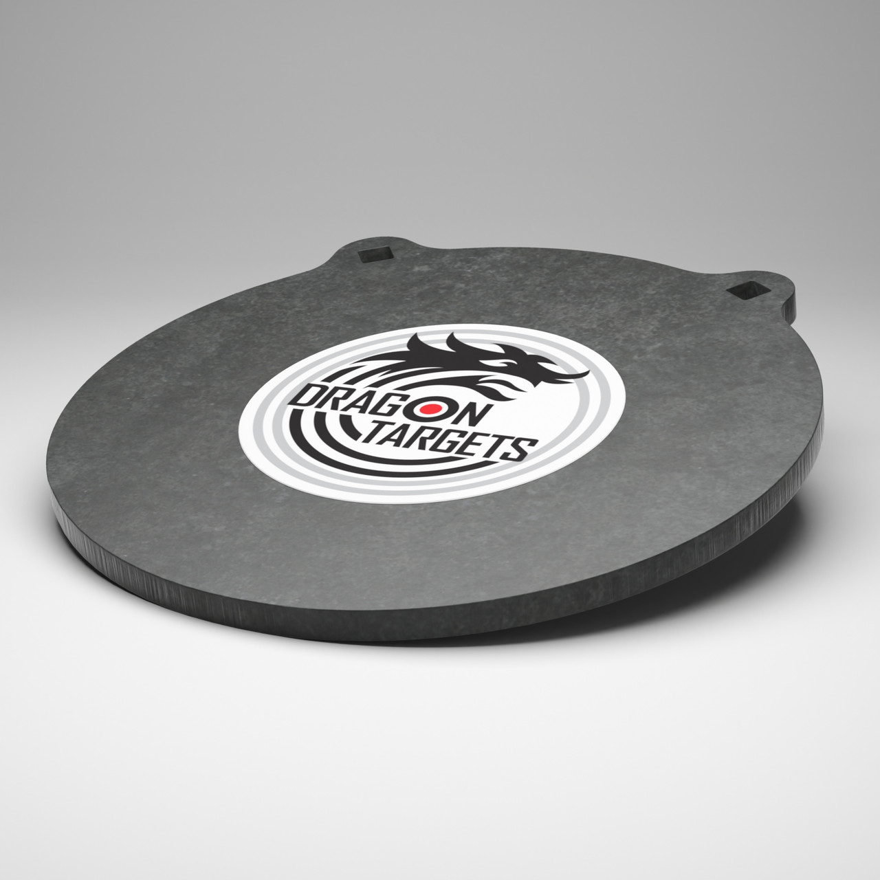 Dragon Targets 12" x 1/2" Raw Gong AR500 Steel Shooting Target
