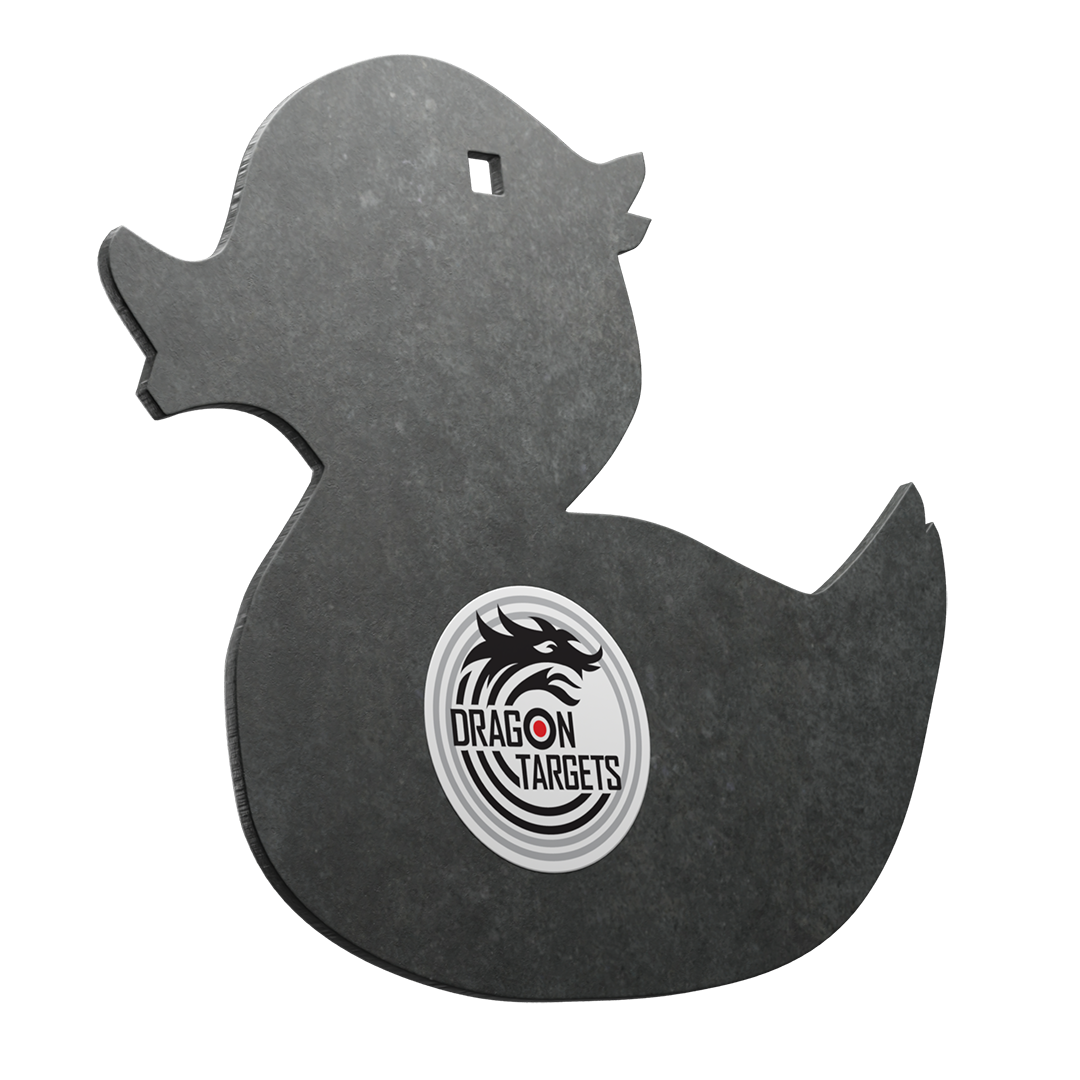 Dragon Targets Duck 1/4" A36 Steel Rimfire Shooting Target (Unpainted)