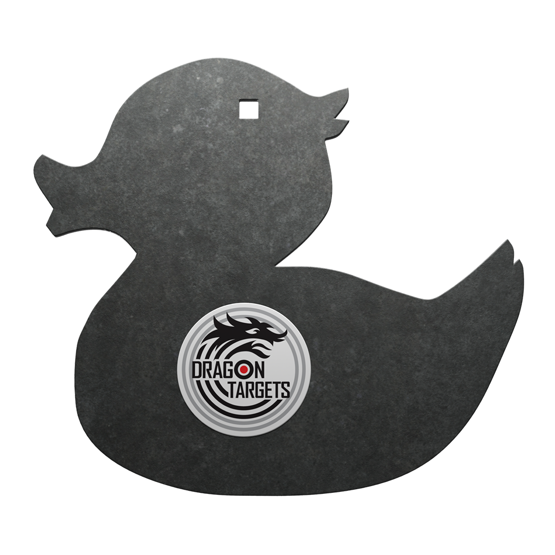 Dragon Targets Duck 1/4" A36 Steel Rimfire Shooting Target (Unpainted)