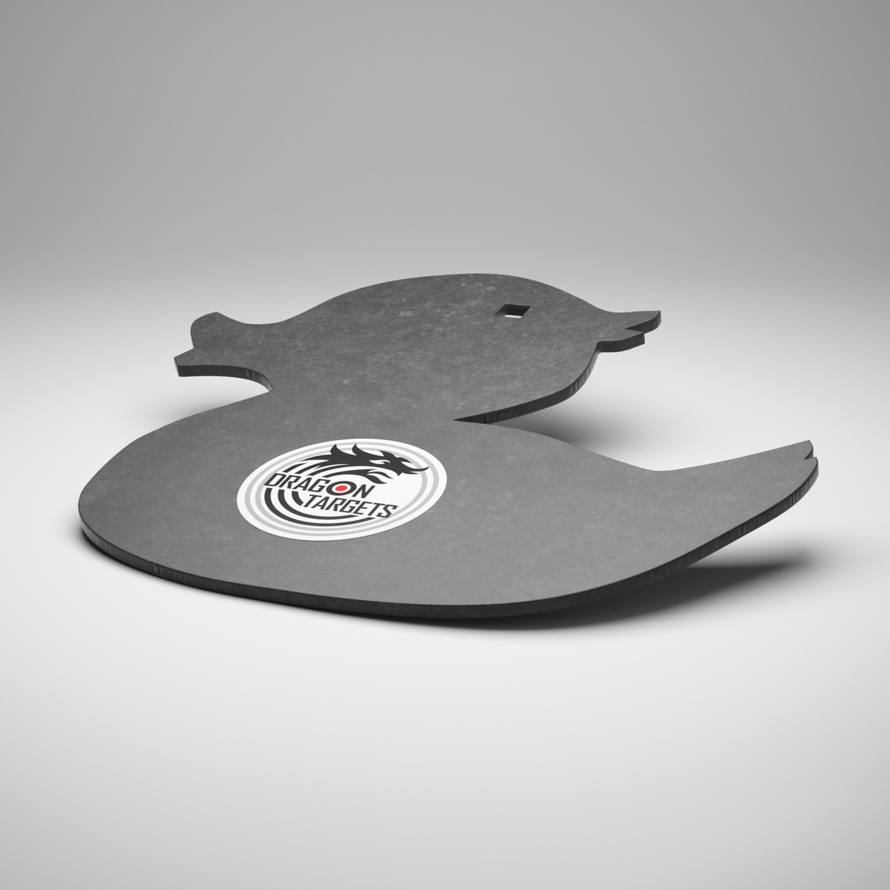 Dragon Targets Duck 1/4" A36 Steel Rimfire Shooting Target (Unpainted)
