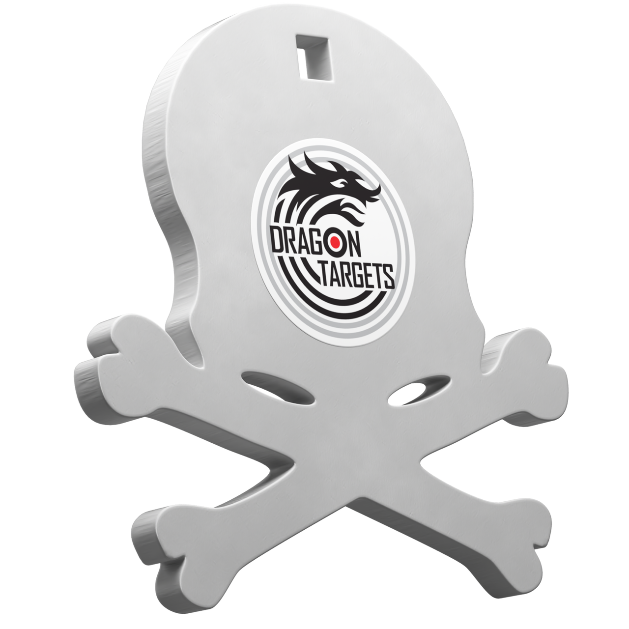 Dragon Targets Skull & Crossbones 3/8" AR500 Steel Shooting Target