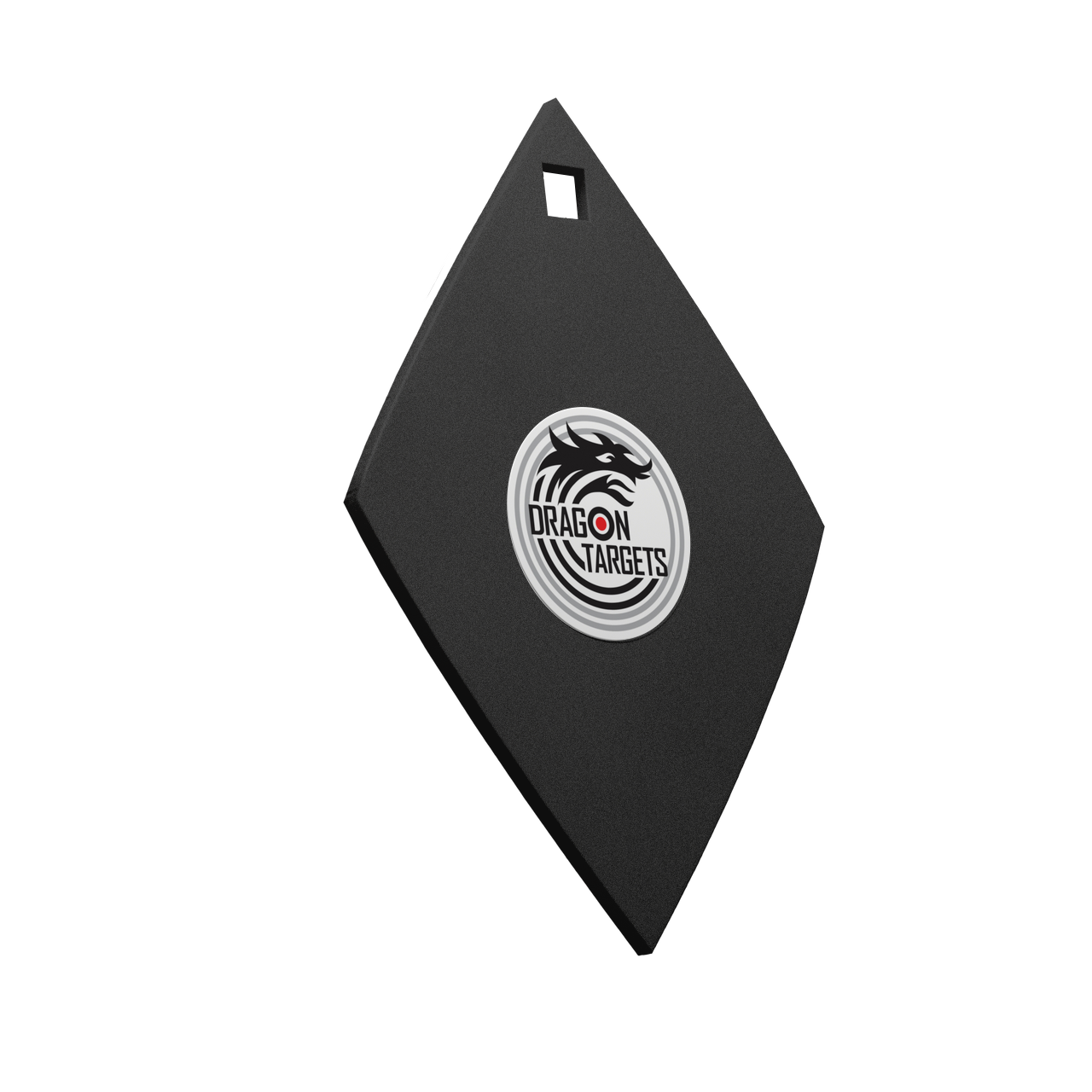 Dragon Targets Rimfire Poker Set A36 Steel Shooting Targets (Unpainted)