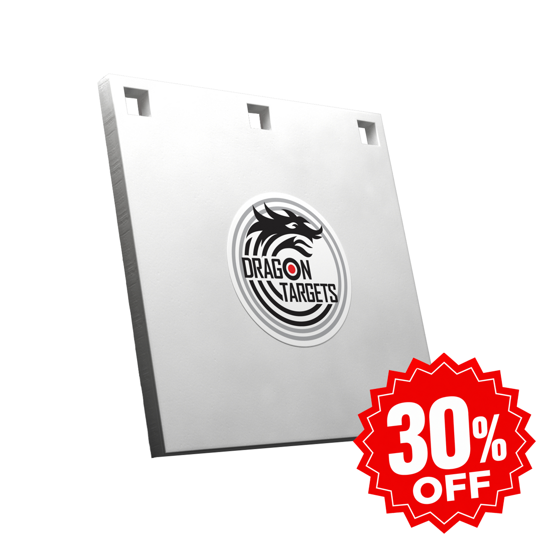 Dragon Targets 8" X 8" Square 1/2" AR500 Steel Shooting Target