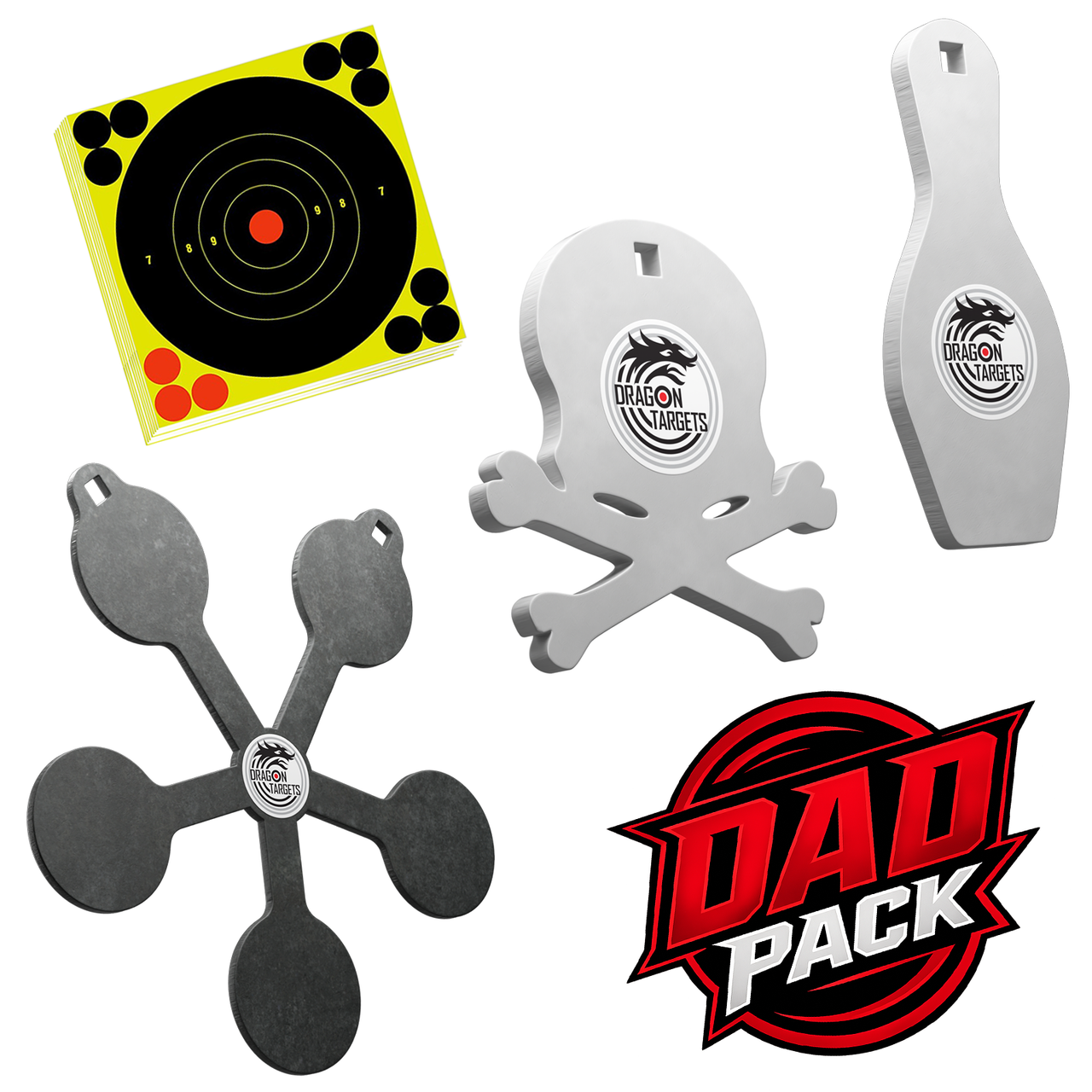 Dragon Targets Dad Pack