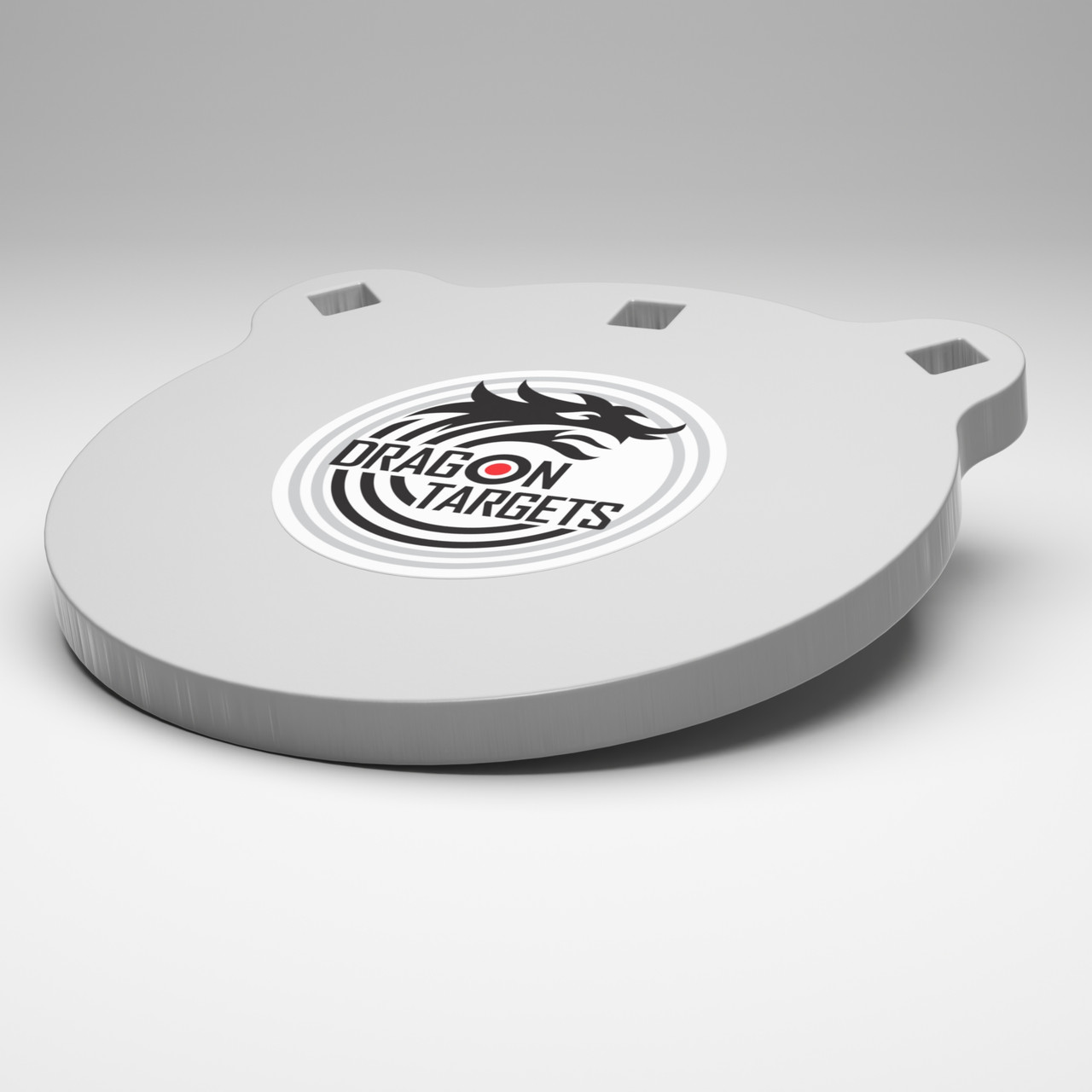 Dragon Targets 8" x 1/2" Gong AR500 Steel Shooting Target 1/2" Thick