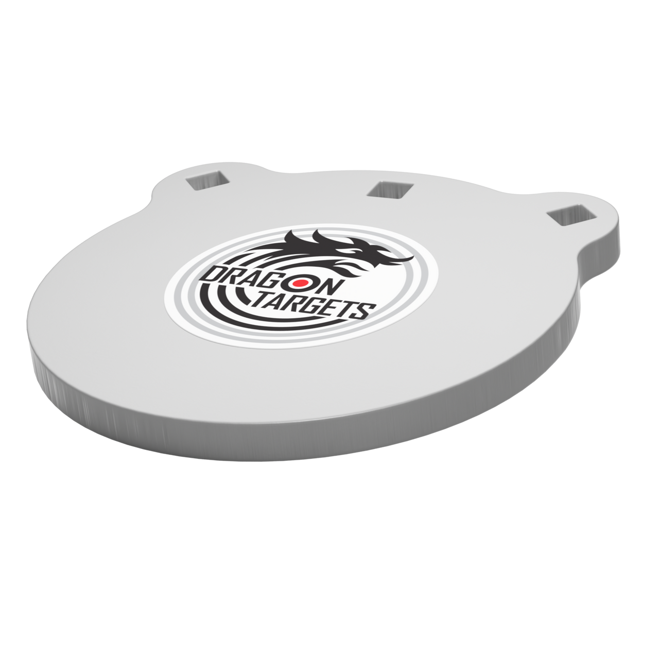 Dragon Targets 8" x 1/2" Gong AR500 Steel Shooting Target 1/2" Thick