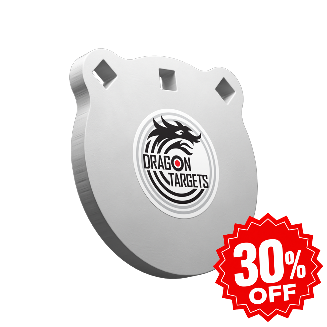 Dragon Targets 6" x 1/2" Gong AR500 Steel Shooting Target