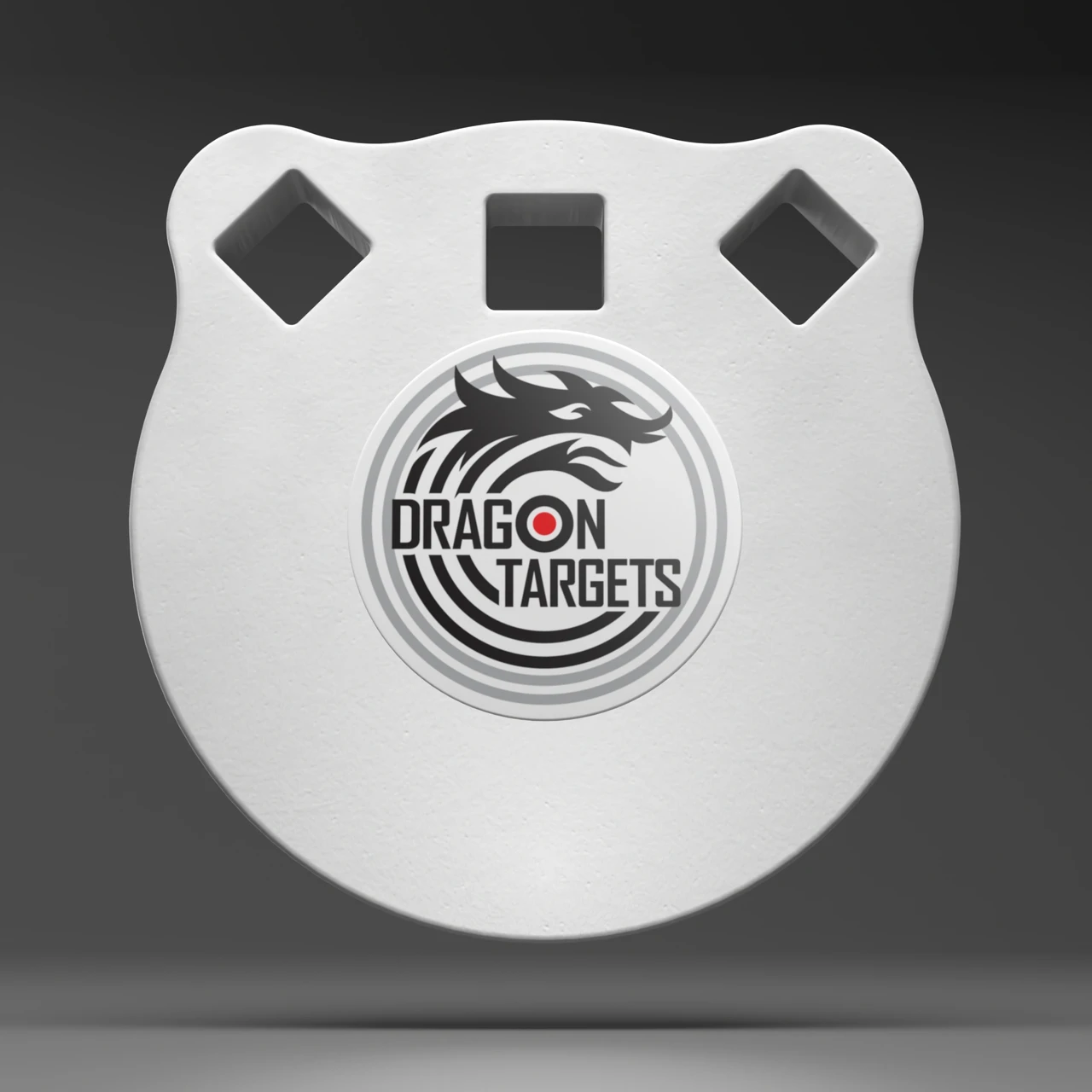 Dragon Targets 4" x 1/2" Gong AR500 Steel Shooting Target