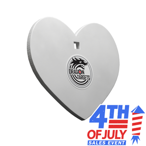 Dragon Targets Heart 3/8" AR500 Steel Shooting Target