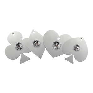 Dragon Targets Poker Set 3/8" AR500 Steel Shooting Targets Dragon Targets Poker Set 3/8" AR500 Steel Shooting Targets