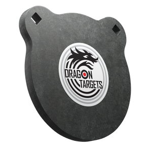 Dragon Targets 8" x 1/2" Raw Gong AR500 Steel Shooting Target Dragon Targets 8" x 1/2" Raw Gong AR500 Steel Shooting Target