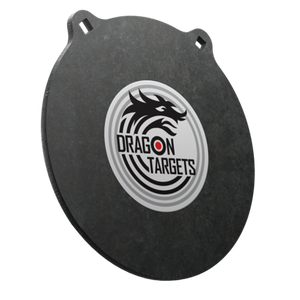 Dragon Targets 12" x 3/8" Raw Gong AR500 Steel Shooting Target Dragon Targets 12" x 3/8" Raw Gong AR500 Steel Shooting Target