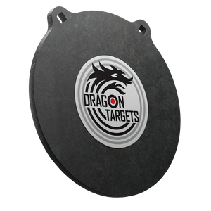 Dragon Targets 12" x 1/2" Raw Gong AR500 Steel Shooting Target