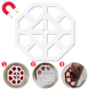 Magnetic Stencil For 8" Octagon Target